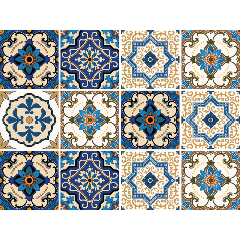 World Menagerie Ellen 15cm X 15cm PVC Mosaic Tile Reviews Wayfair co uk world-menagerie-ellen-15cm-x-15cm-pvc-mosaic-tile-reviews-wayfair-co-uk